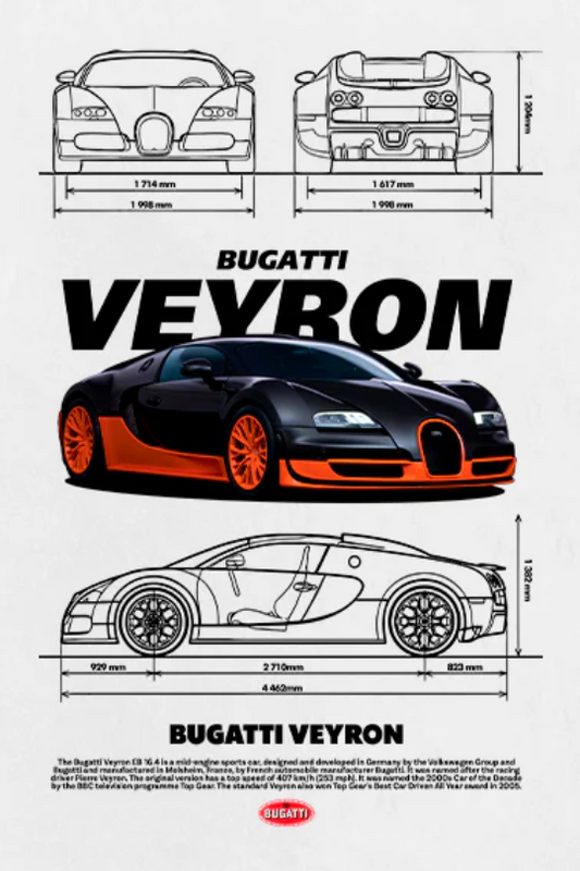 Bugatti Veyron (png descargable)